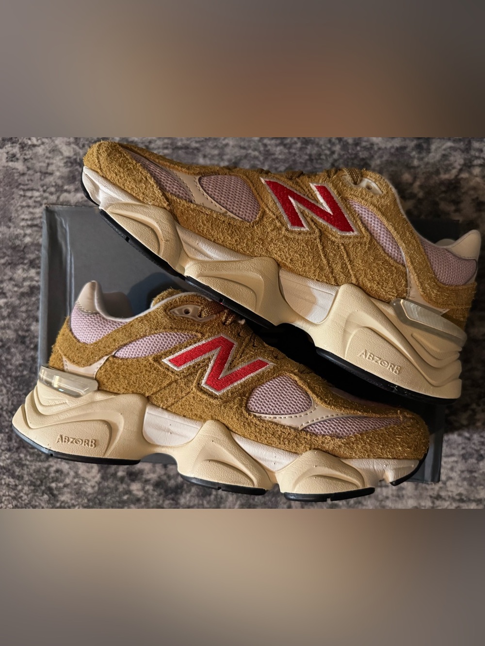 New Balance 9060 Great Plains True Red 5Y/6.5W. Brand New in Box - Picture 6 of 7